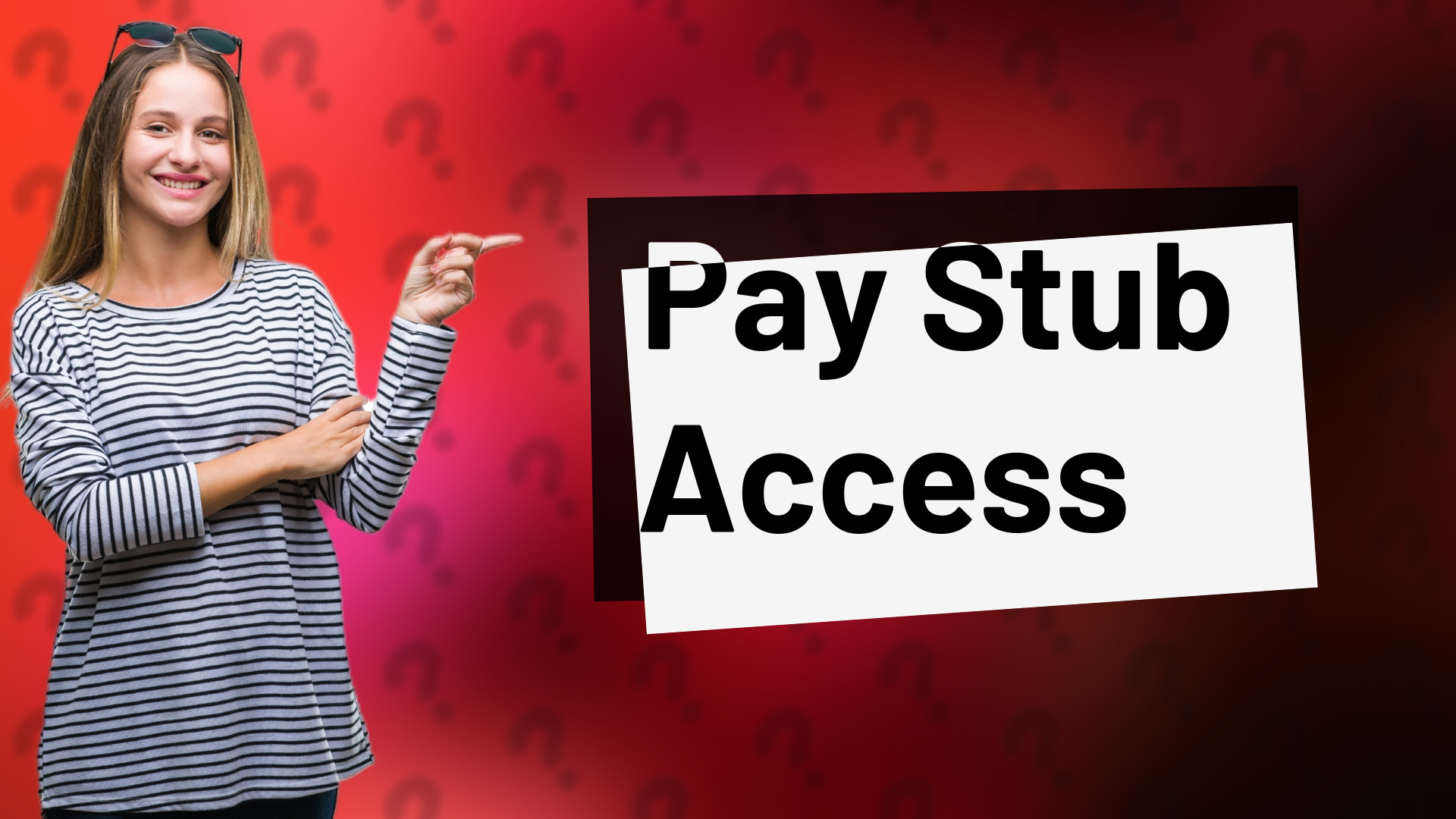 Pay Stub Access