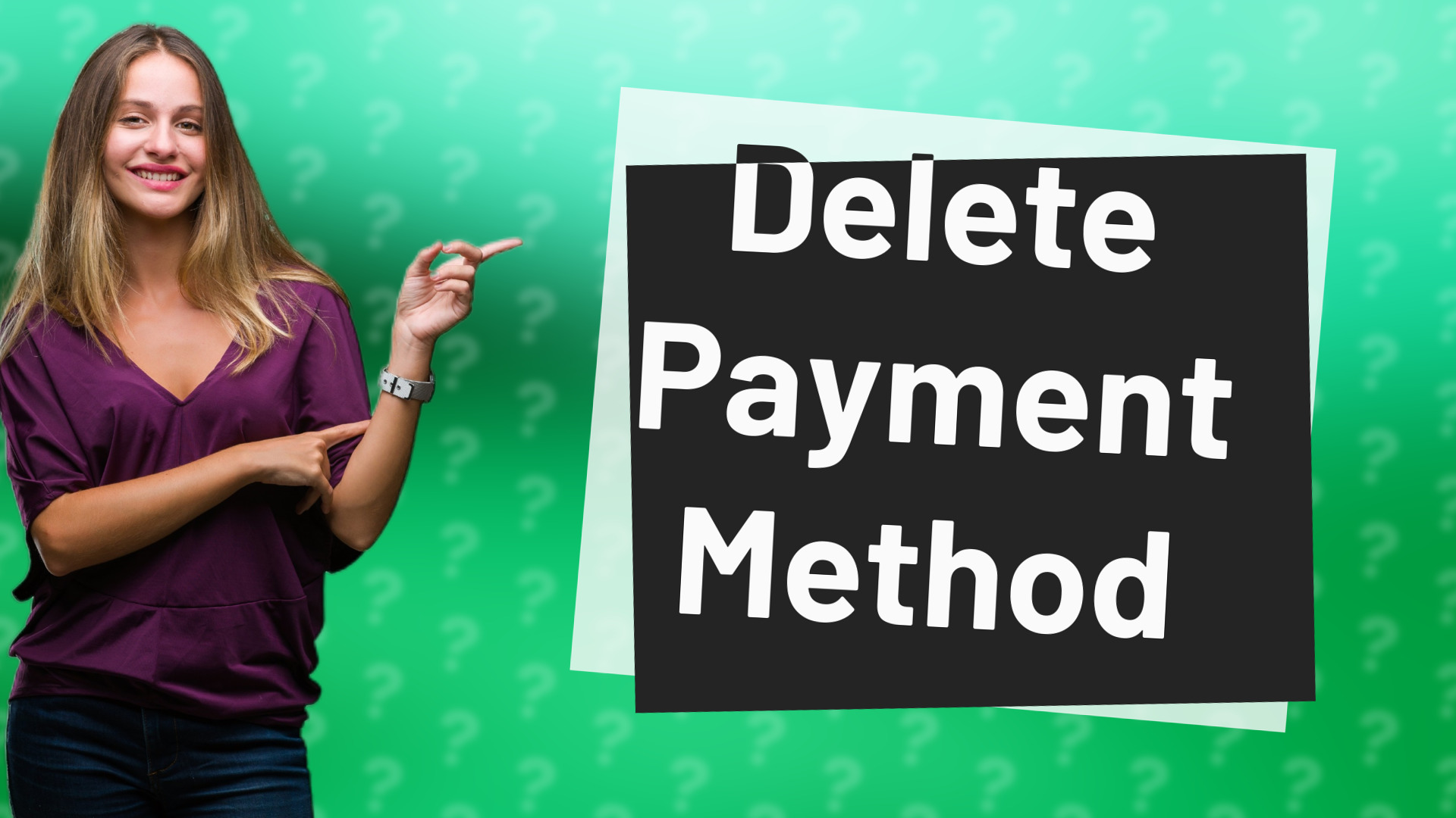 Delete Payment Method