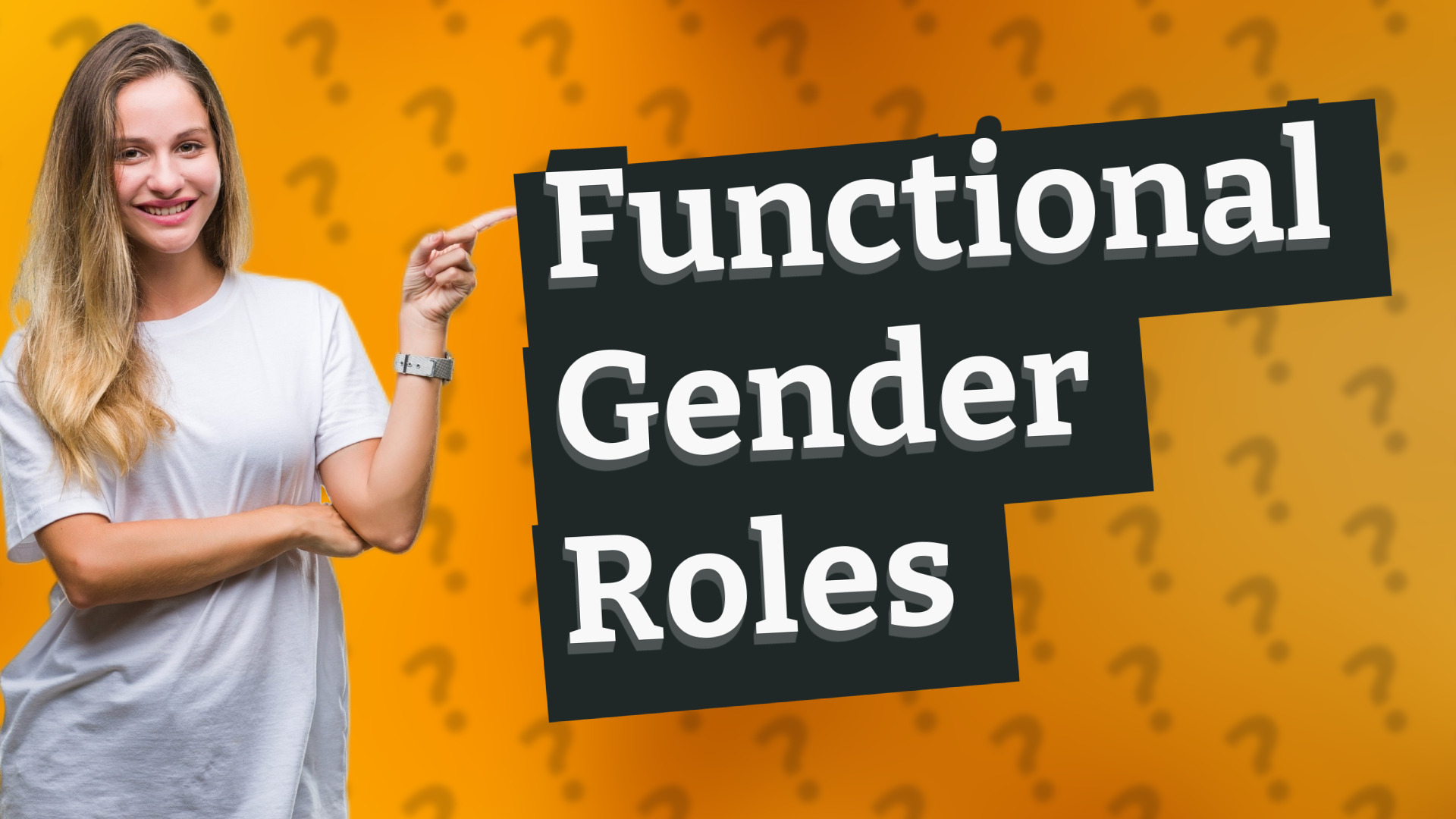Functional Gender Roles