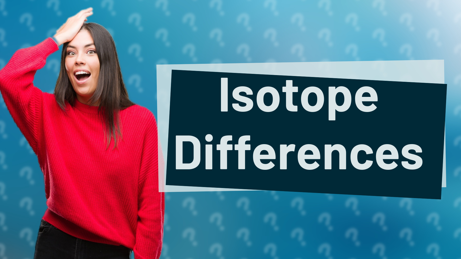 Isotope Differences
