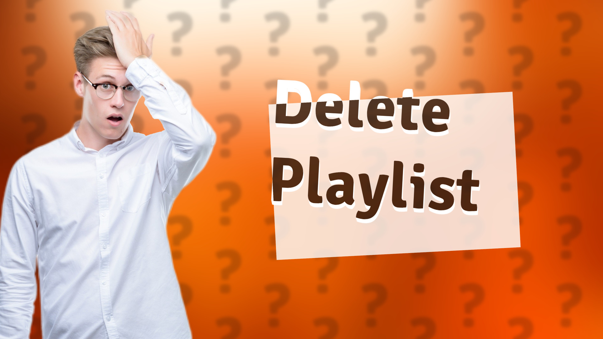Delete Playlist