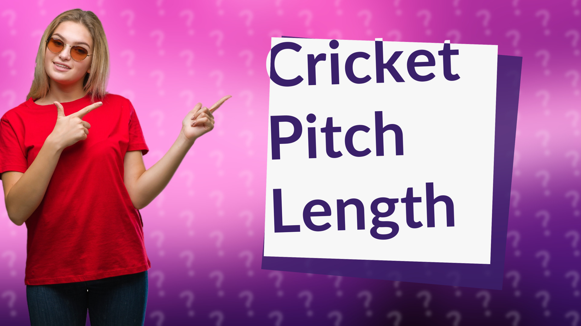 Cricket Pitch Length