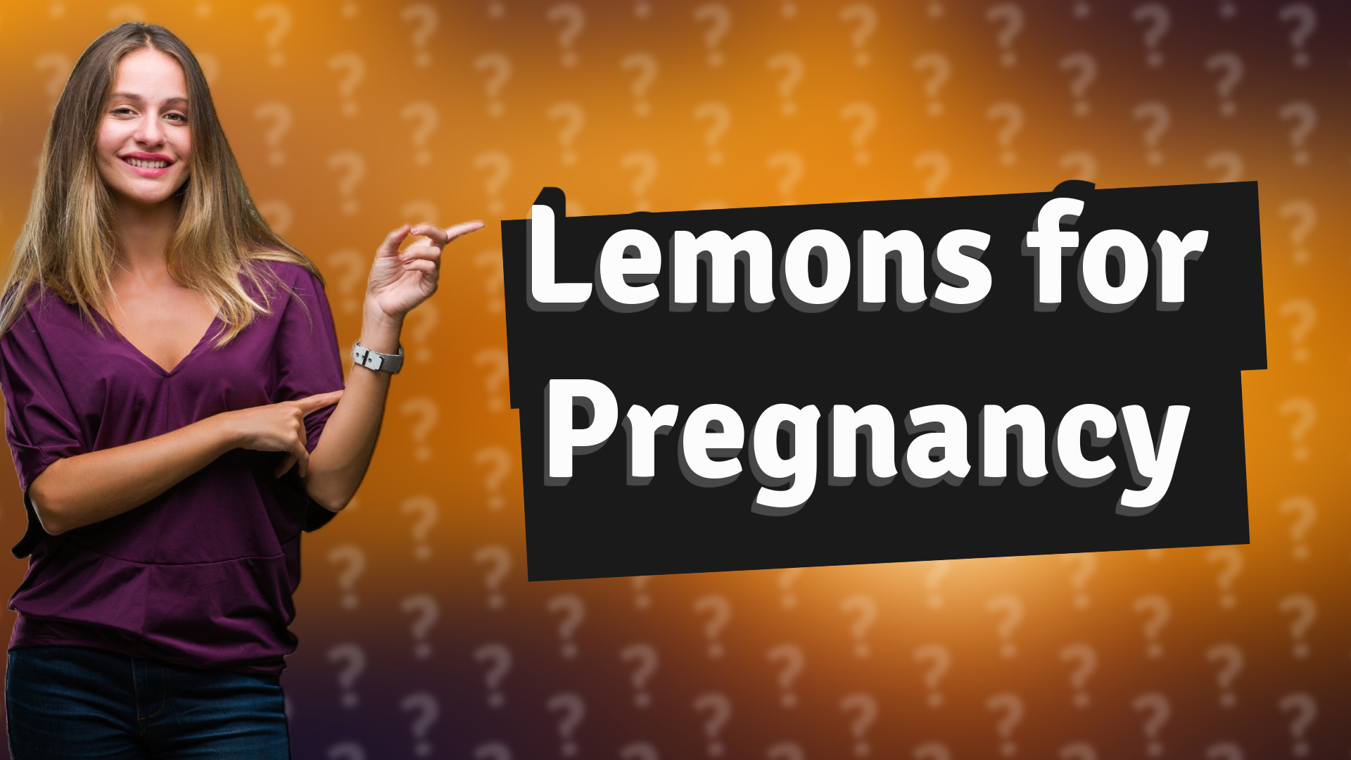 Lemons for Pregnancy