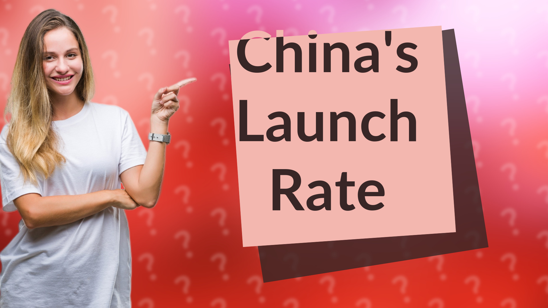 China's Launch Rate