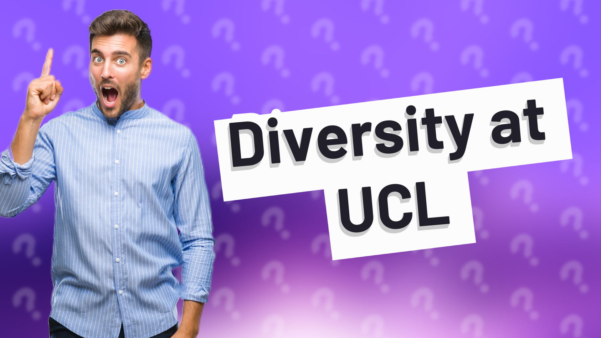 Diversity at UCL