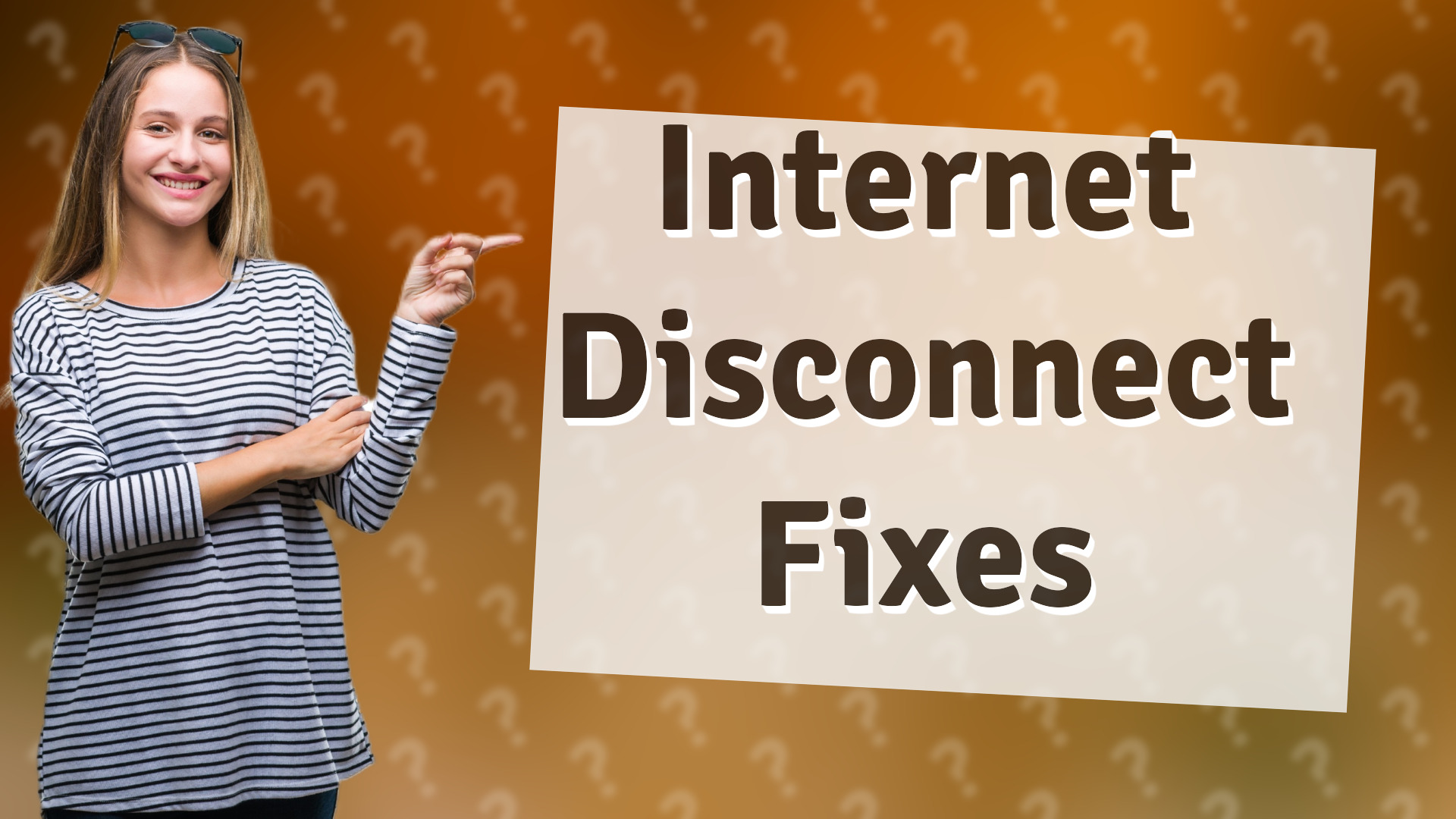 Internet Disconnect Fixes