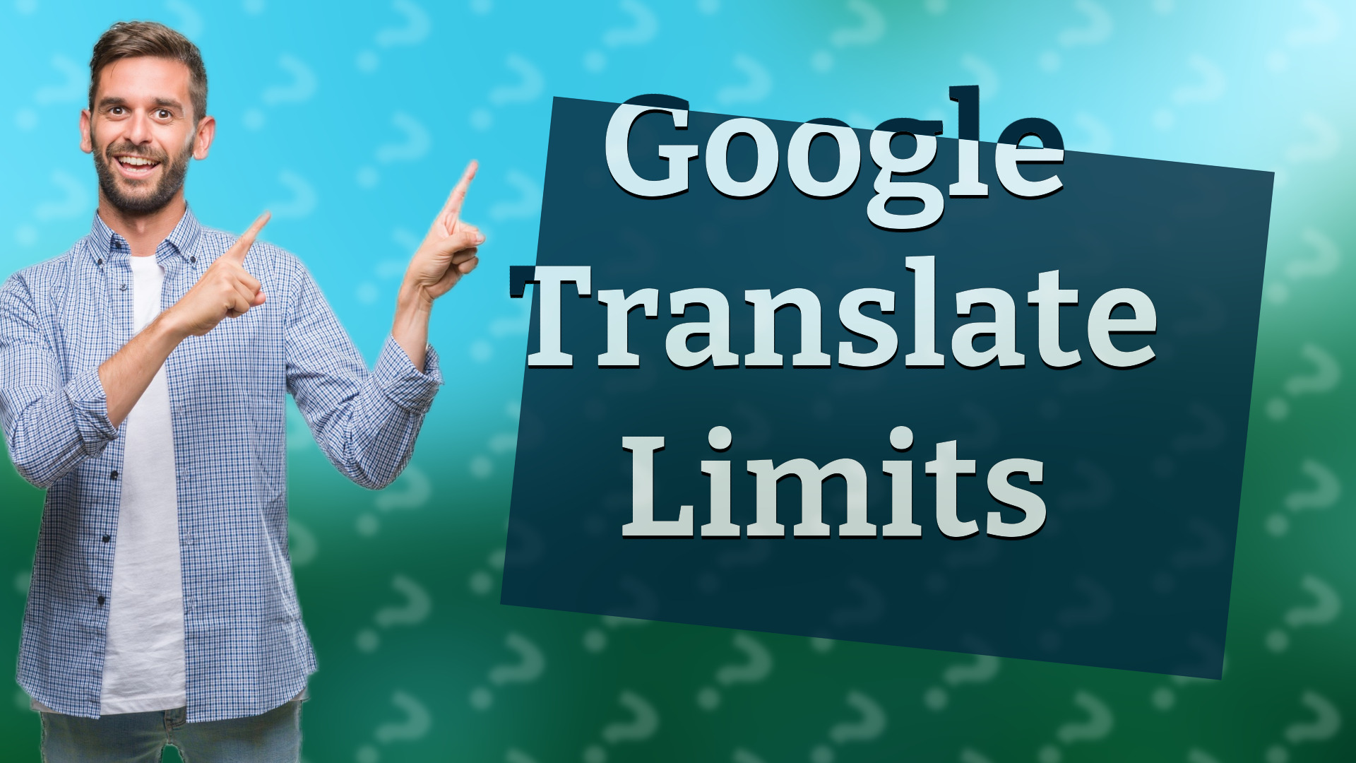 Google Translate Limits