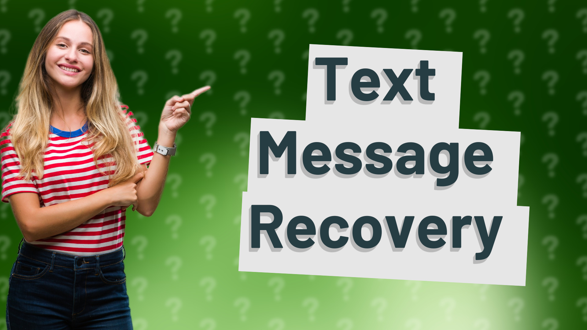 Text Message Recovery