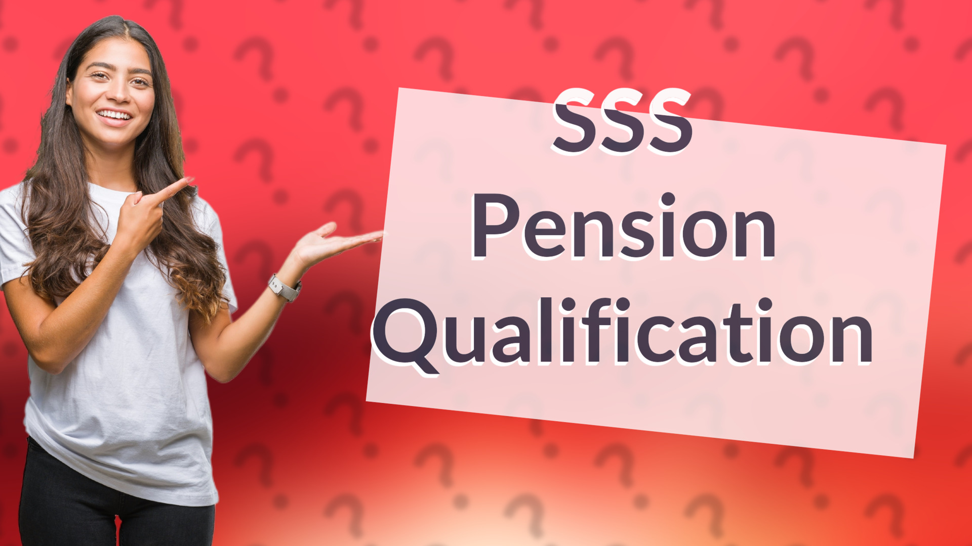 SSS Pension Qualification