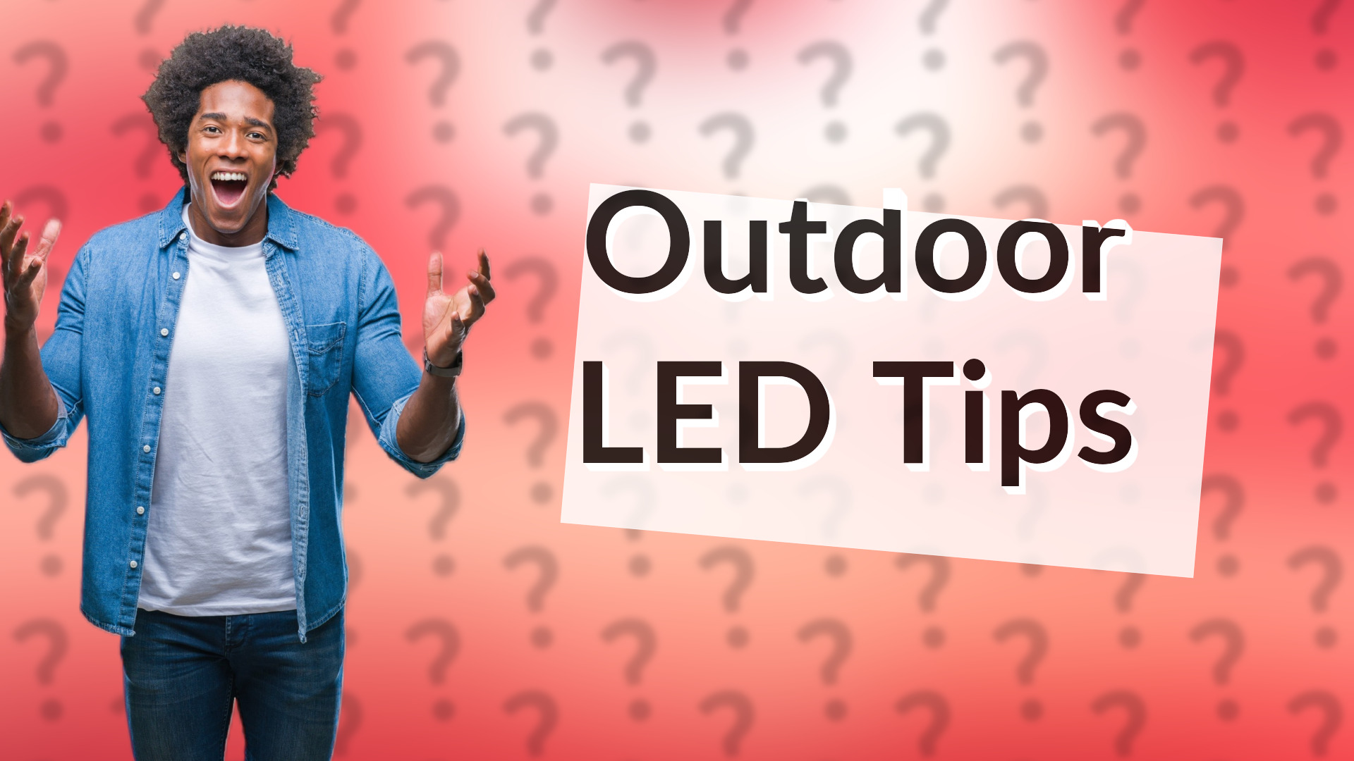 Outdoor LED Tips