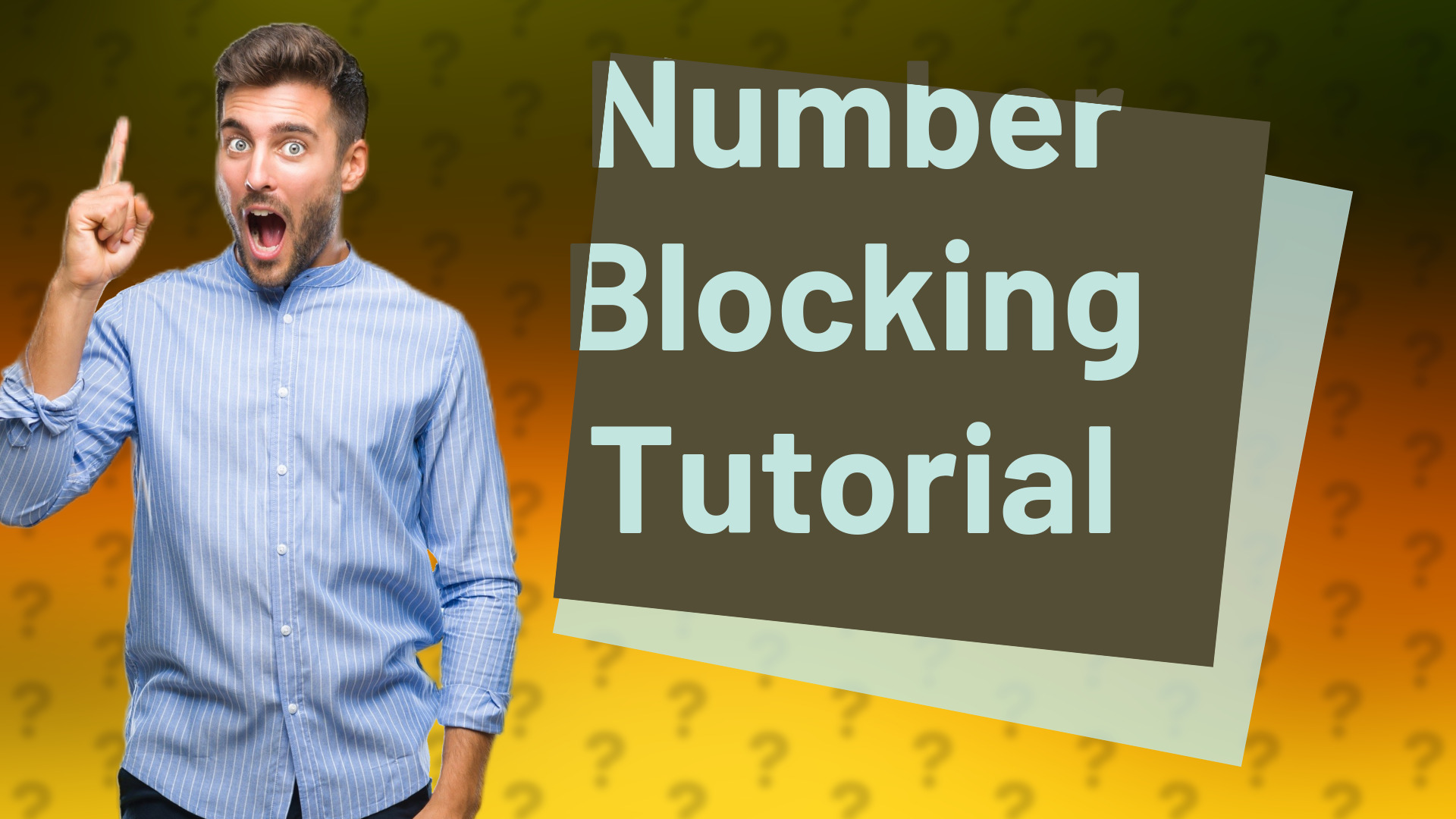 Number Blocking Tutorial
