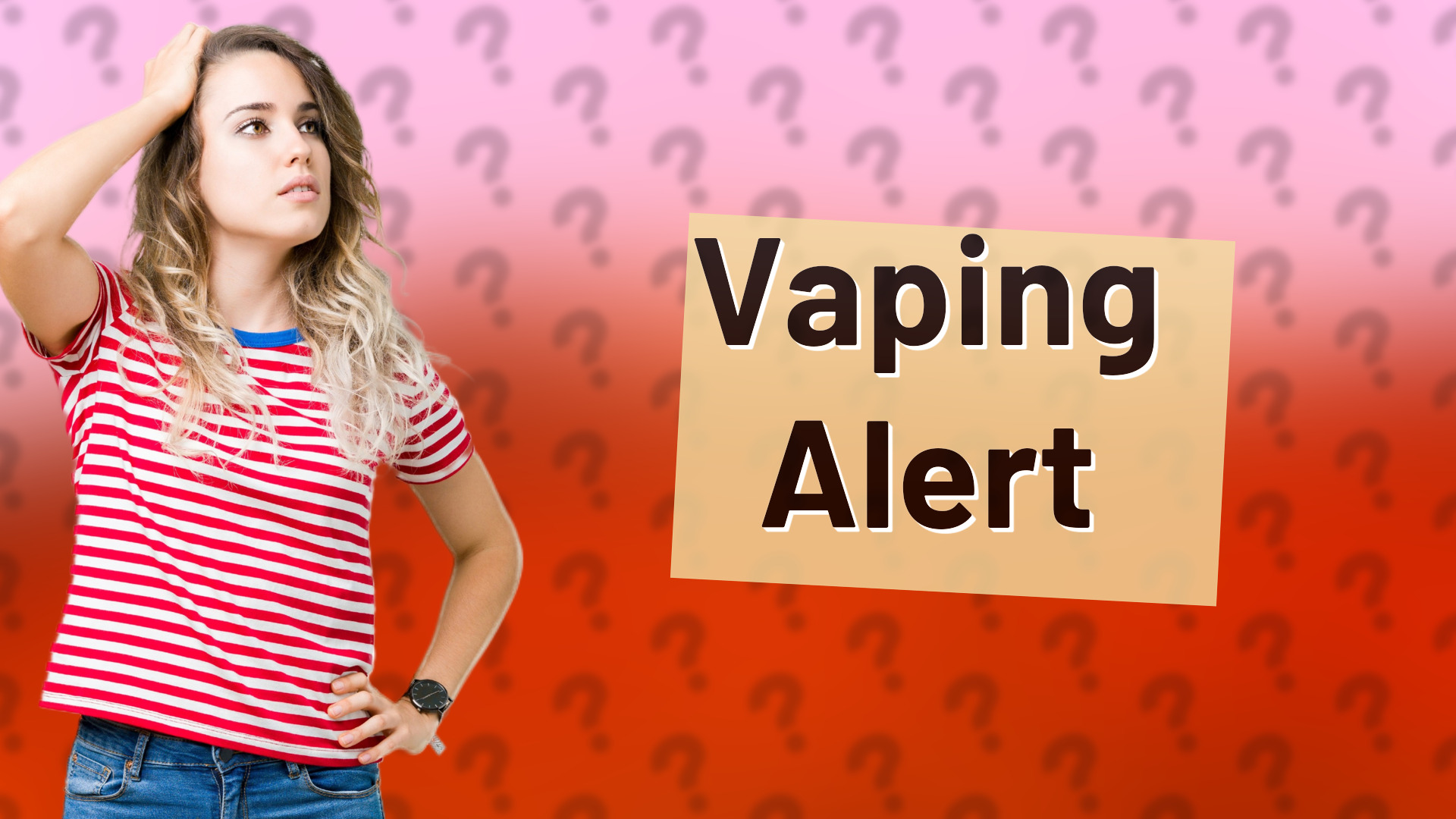Vaping Alert