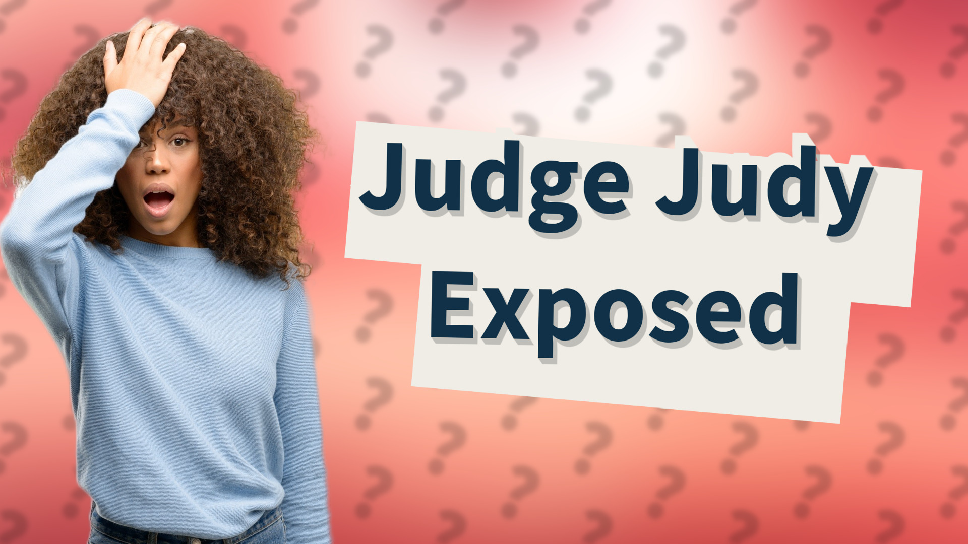 Judge Judy Exposed