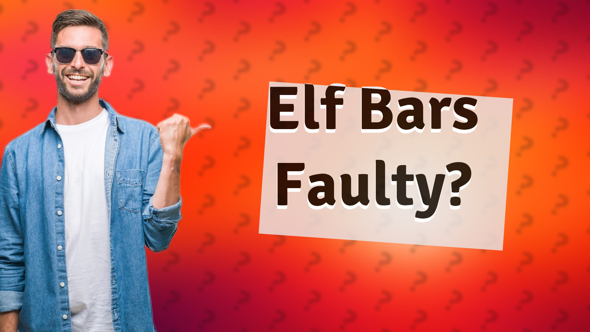 Elf Bars Faulty?