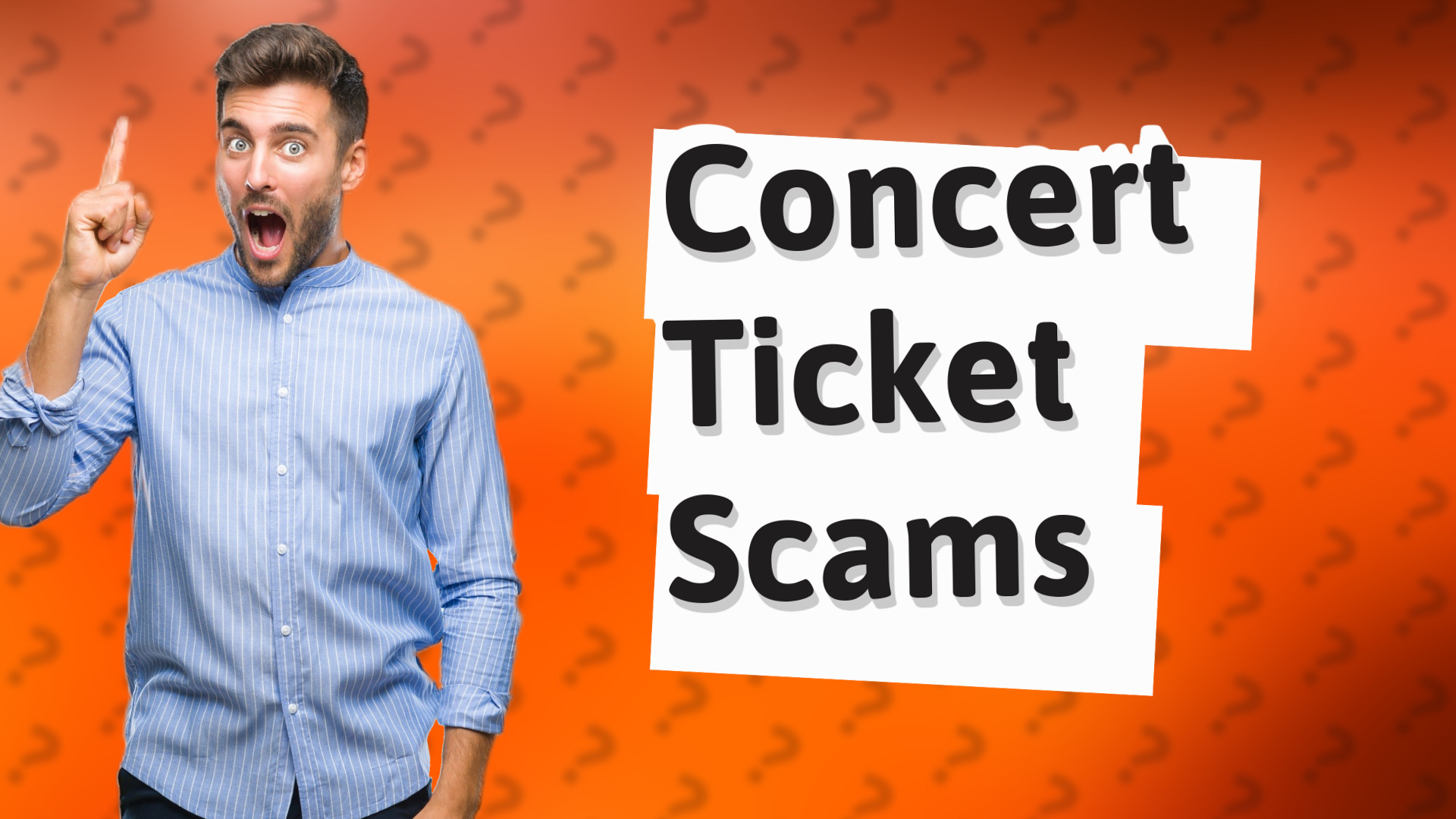 Concert Ticket Scams