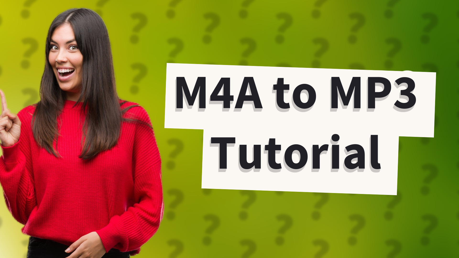 M4A to MP3 Tutorial