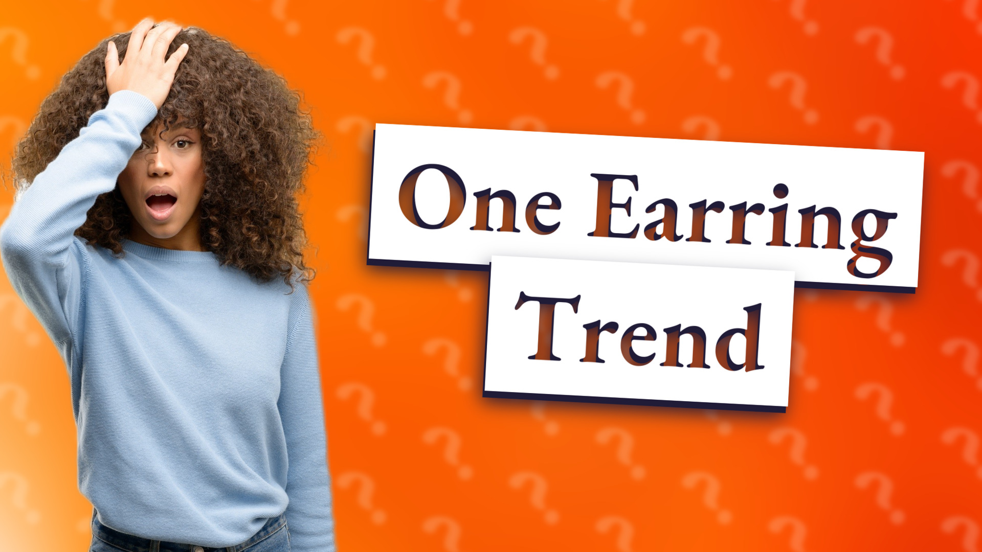 One Earring Trend