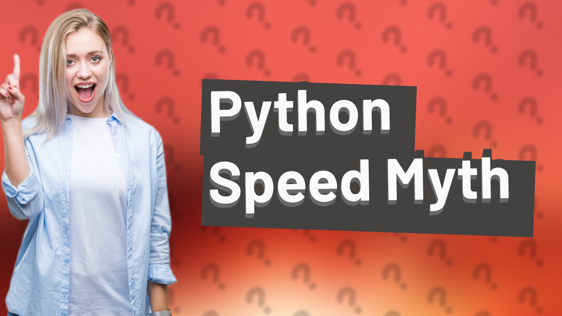 Python Speed Myth