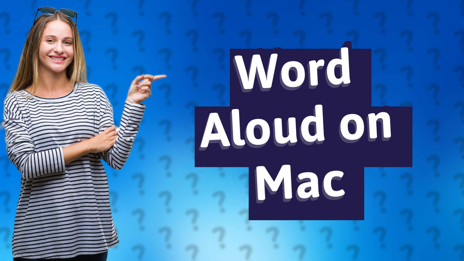 Word Aloud on Mac