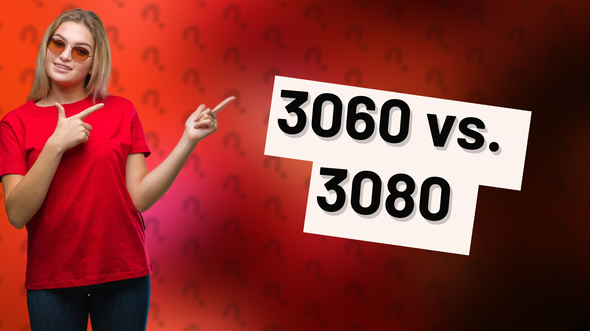 3060 vs. 3080
