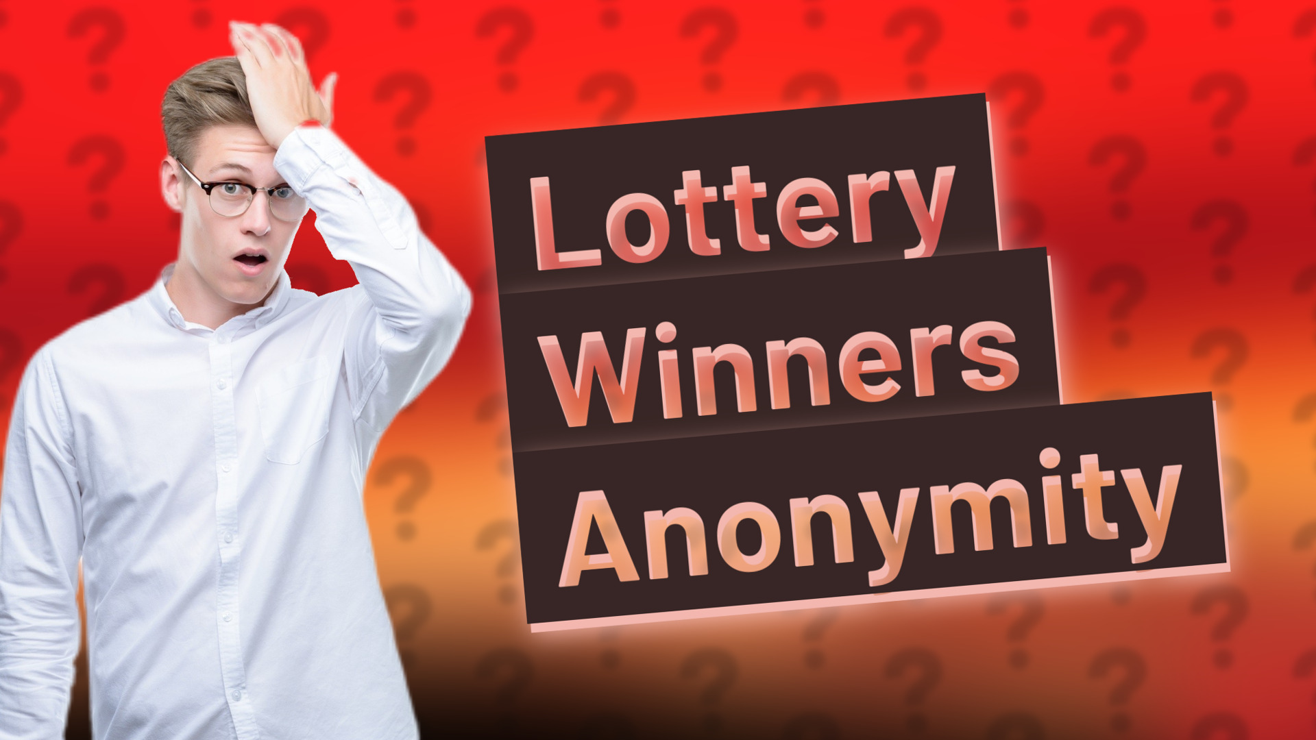 Lottery Winners Anonymity