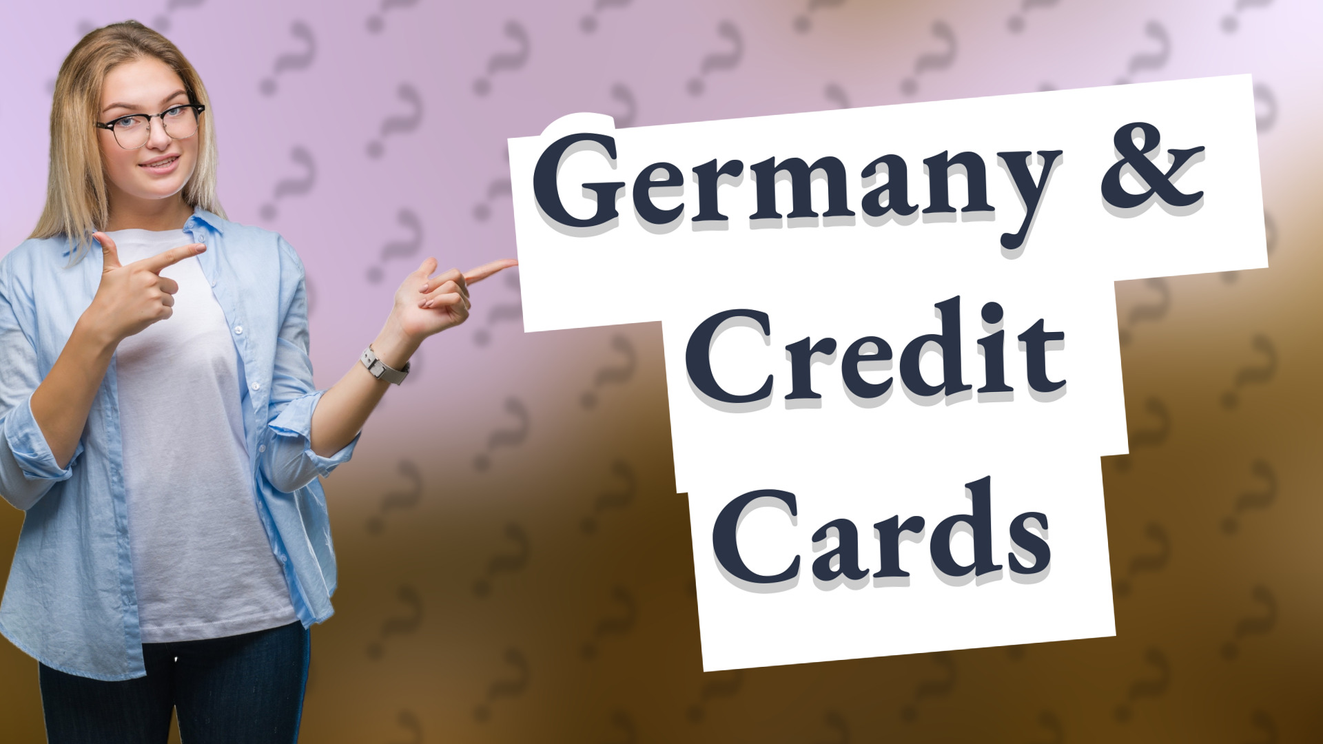 Germany & Credit Cards