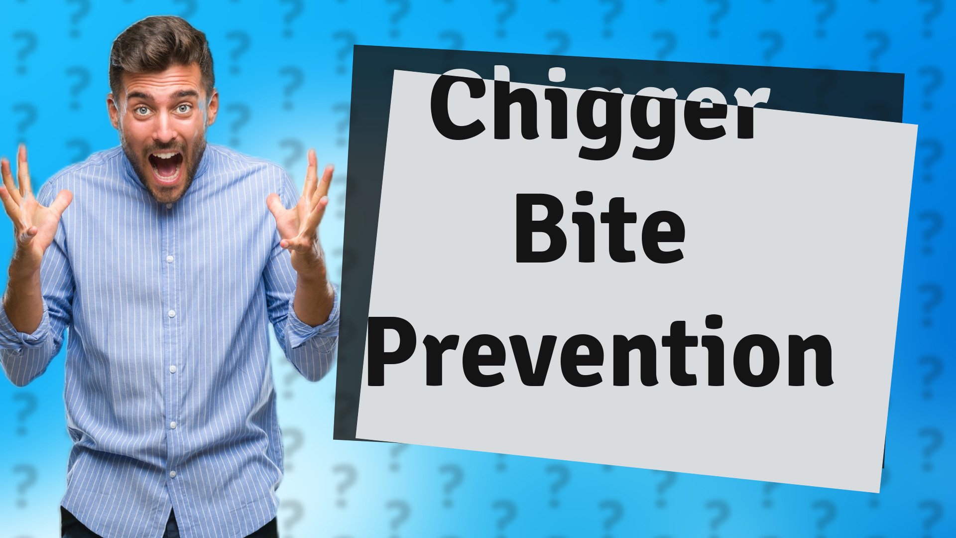 Chigger Bite Prevention