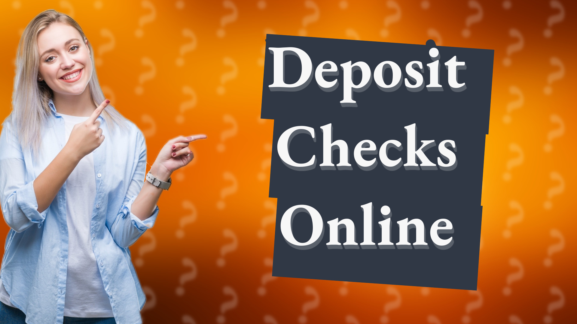 Deposit Checks Online