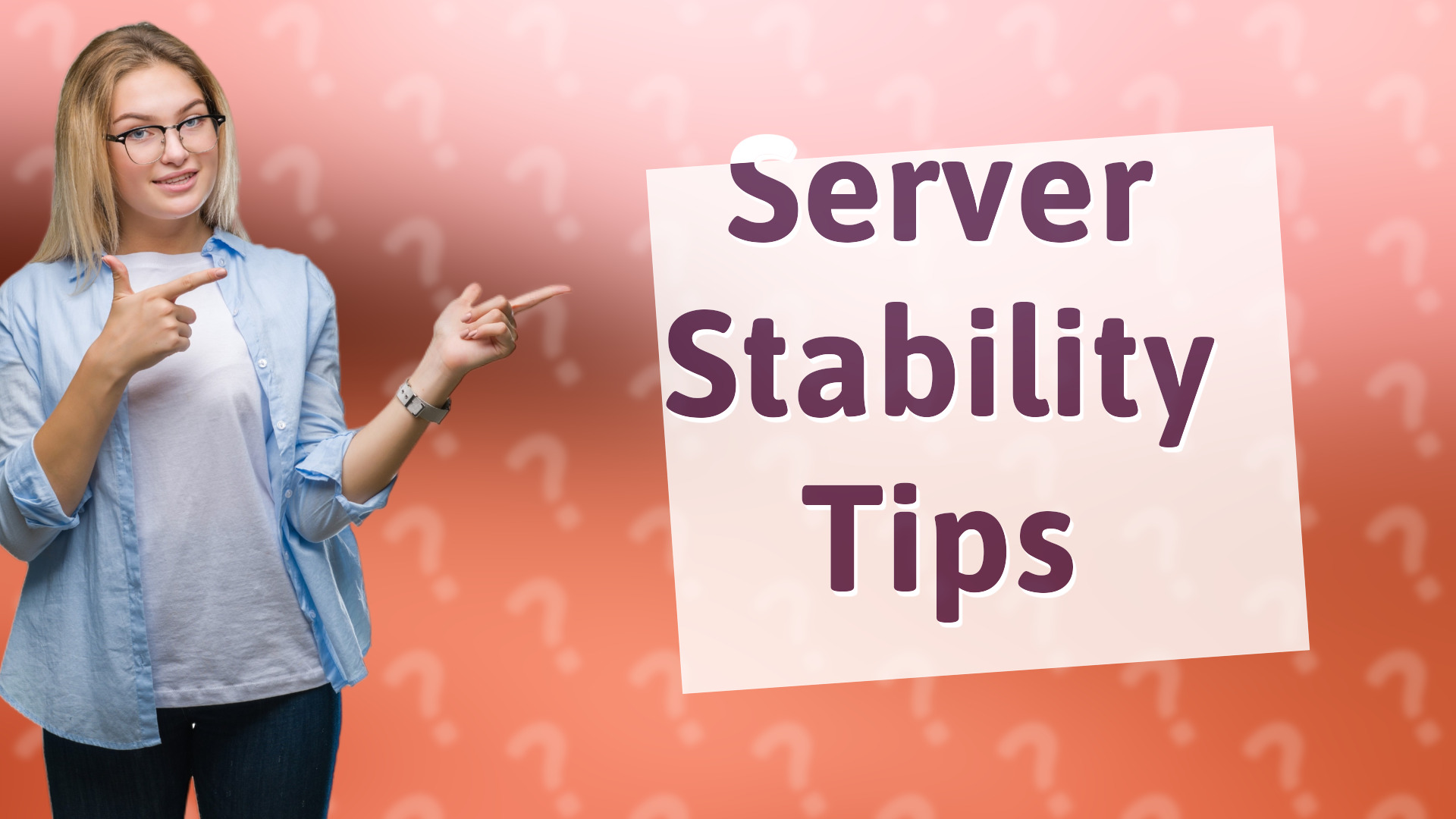 Server Stability Tips