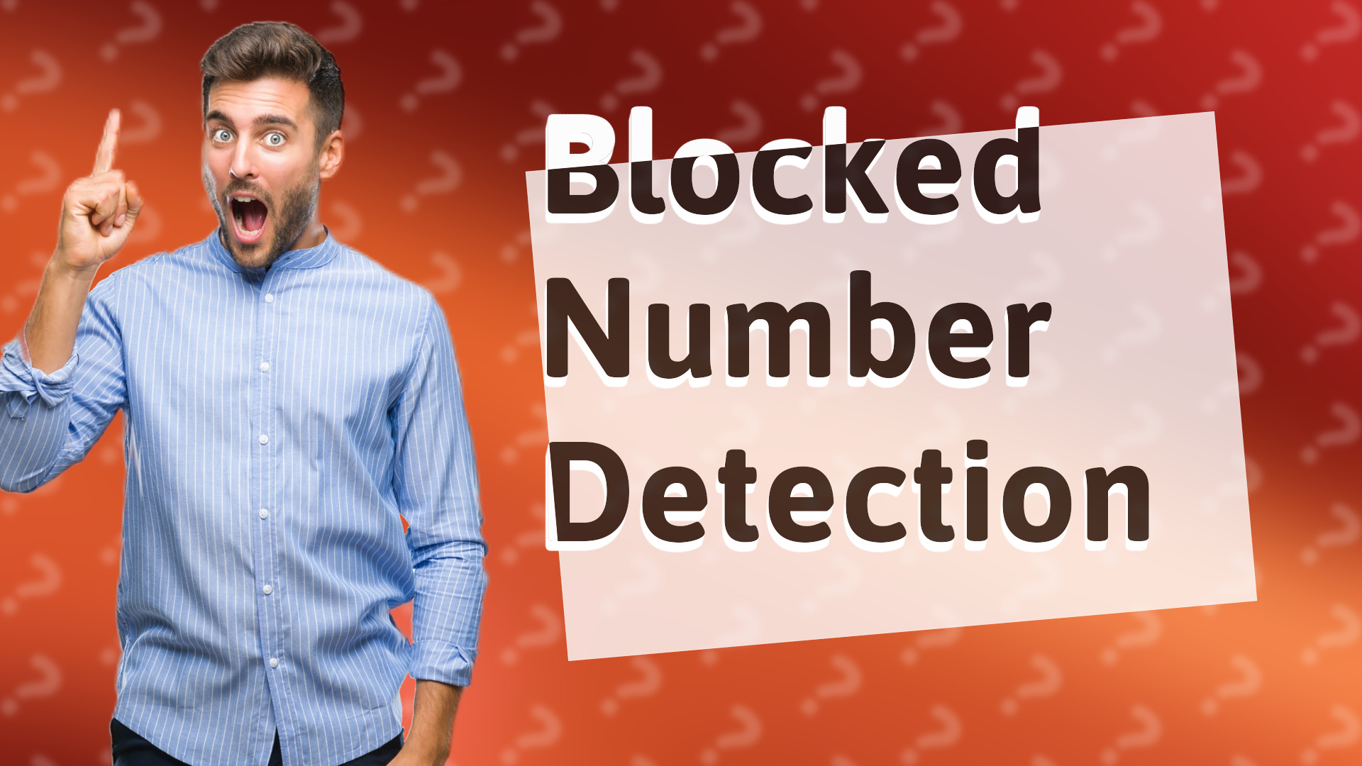 Blocked Number Detection
