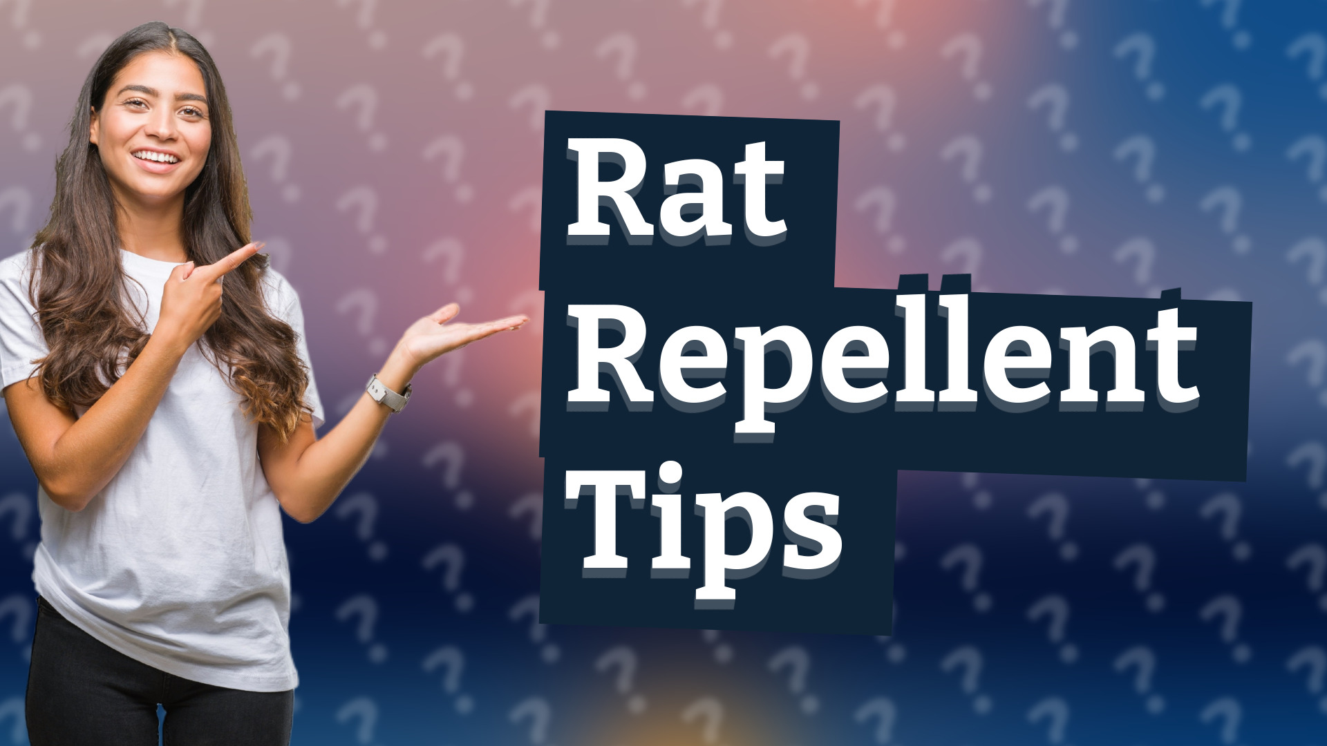 Rat Repellent Tips