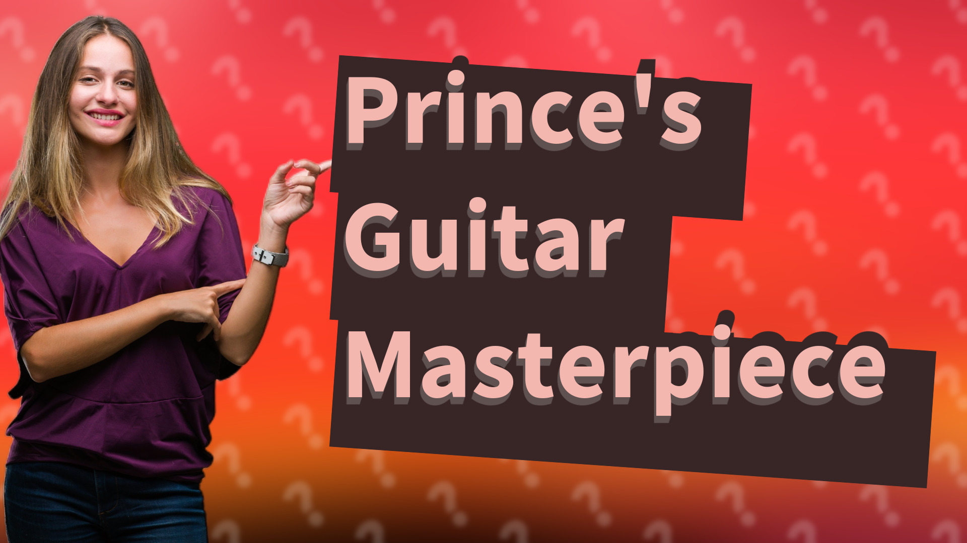 Prince's Guitar Masterpiece