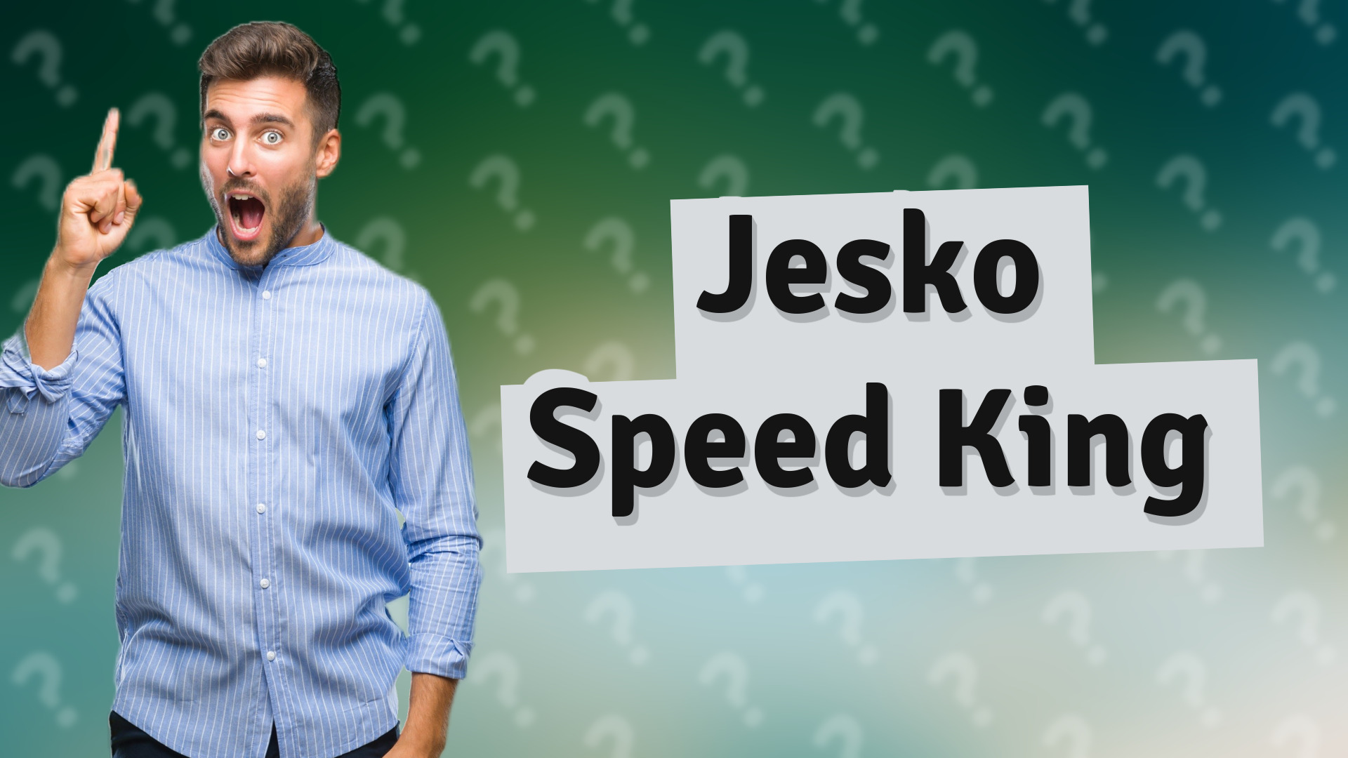 Jesko Speed King
