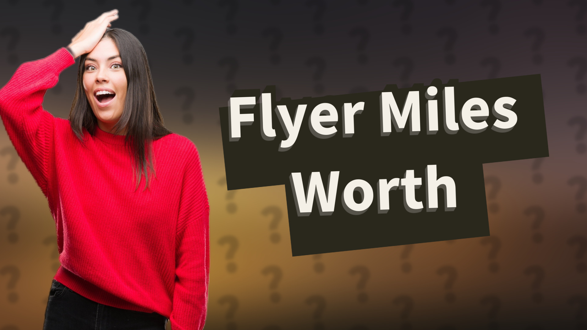 Flyer Miles Worth