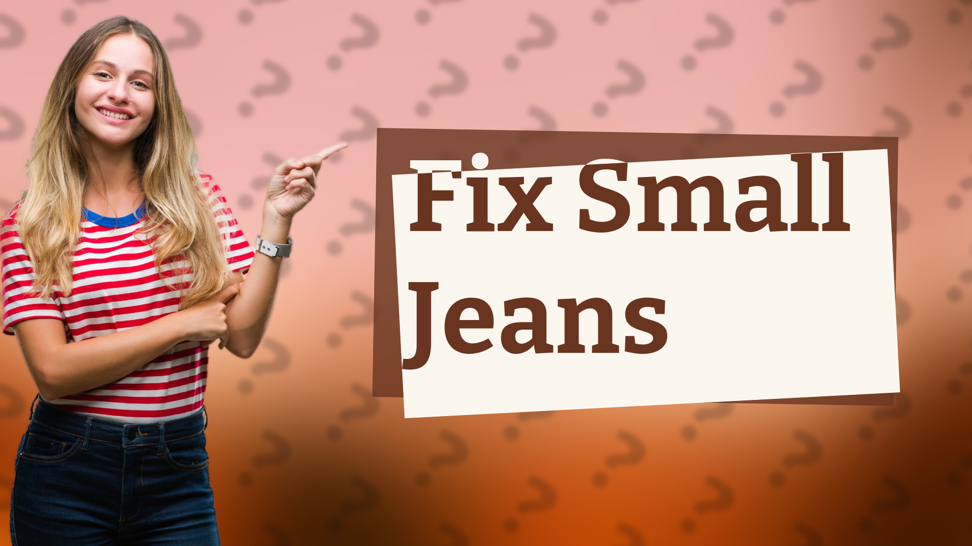 Fix Small Jeans
