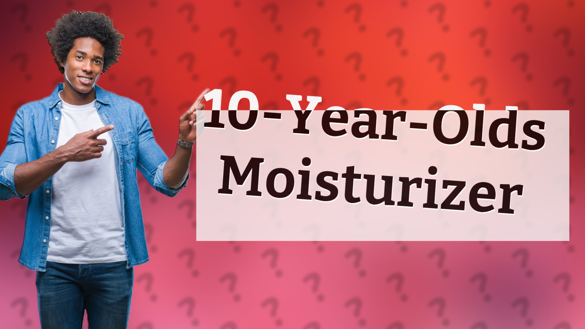 10-Year-Olds Moisturizer