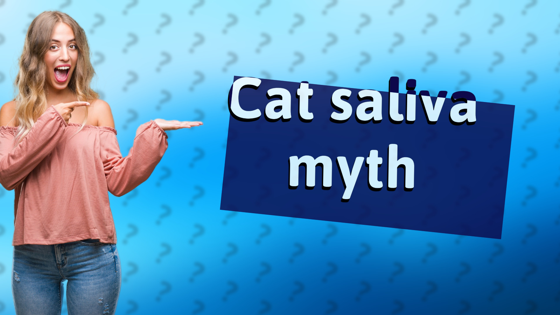 Cat saliva myth