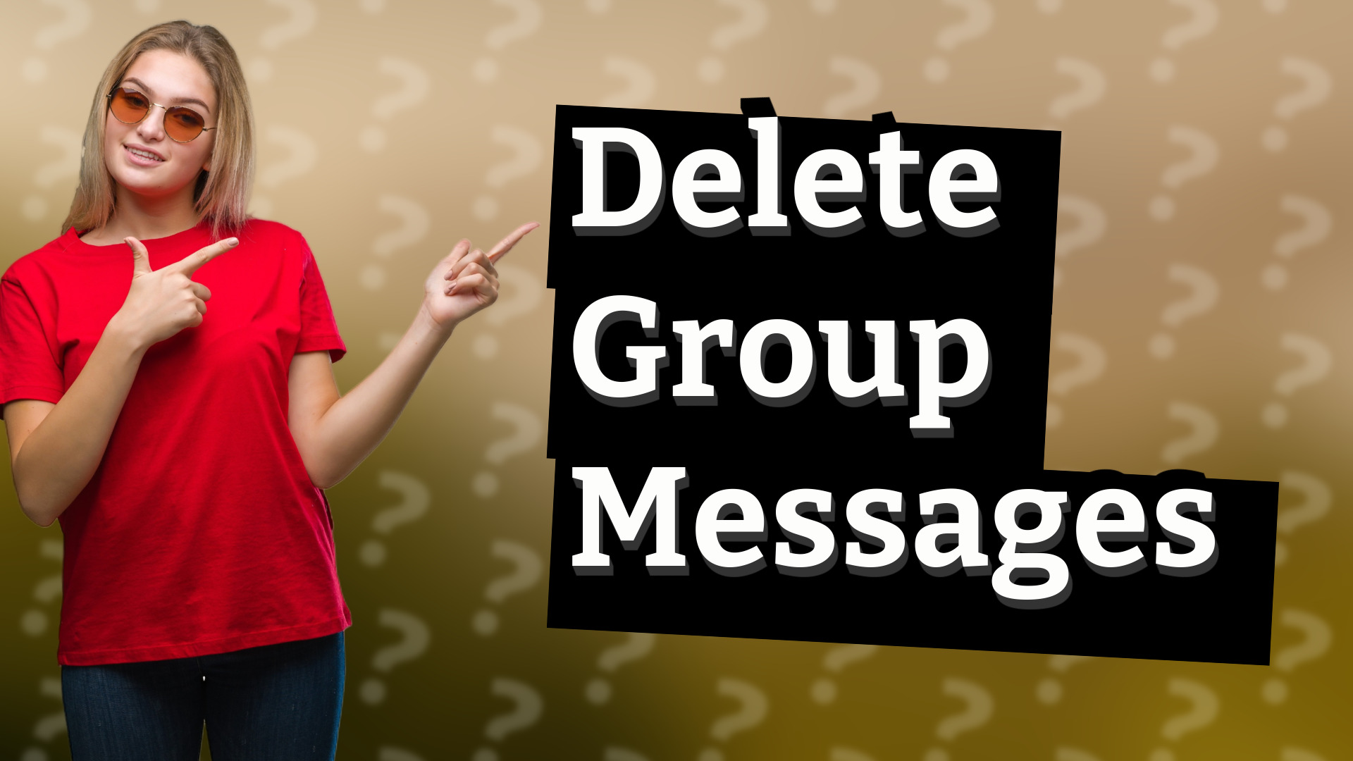 Delete Group Messages