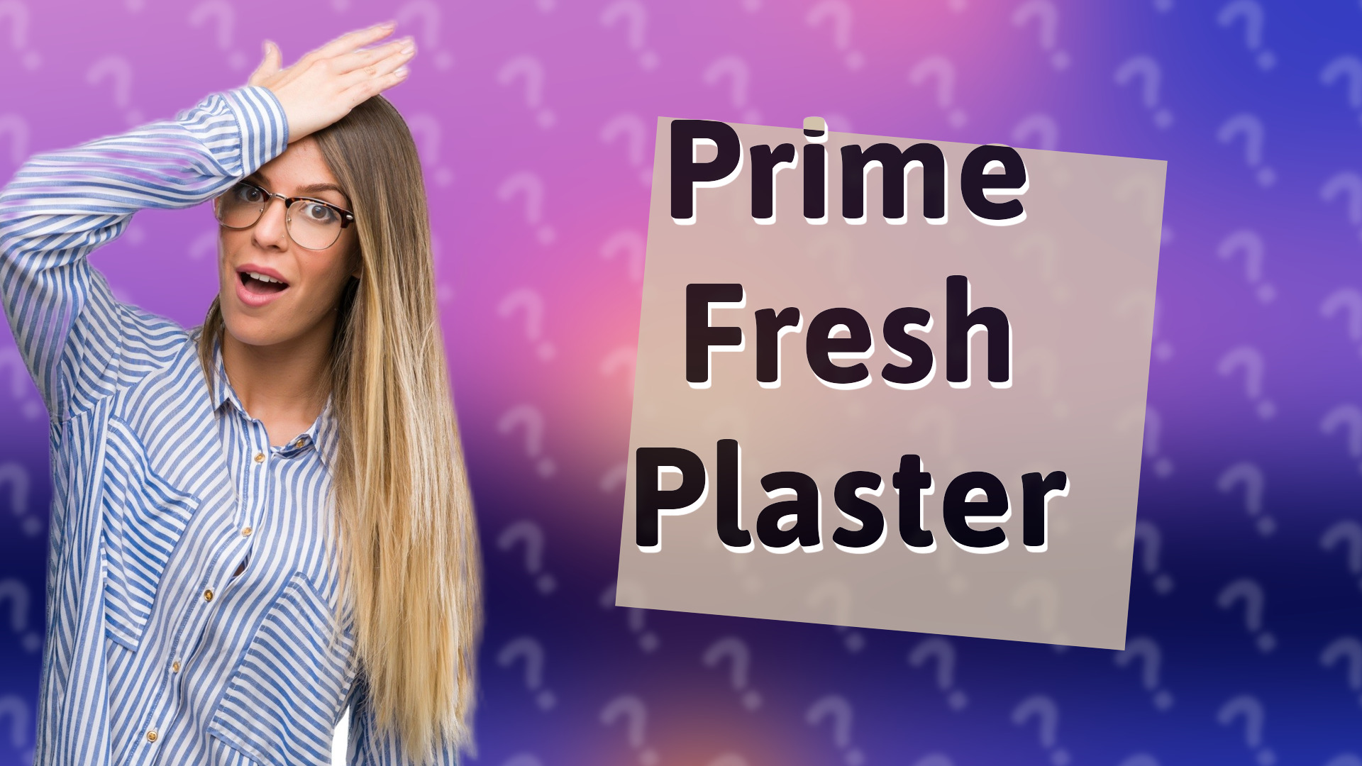 Prime Fresh Plaster