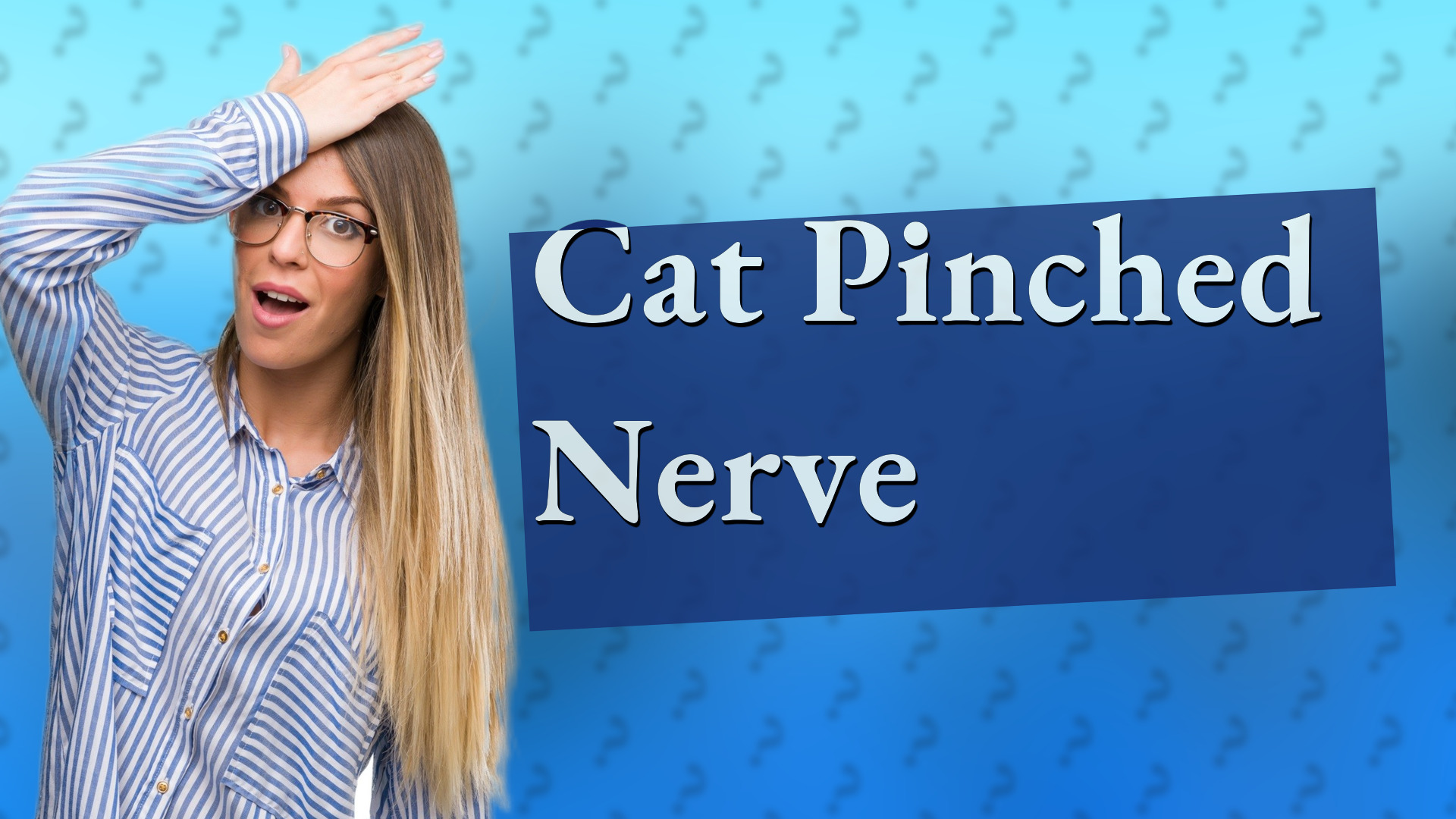 Cat Pinched Nerve