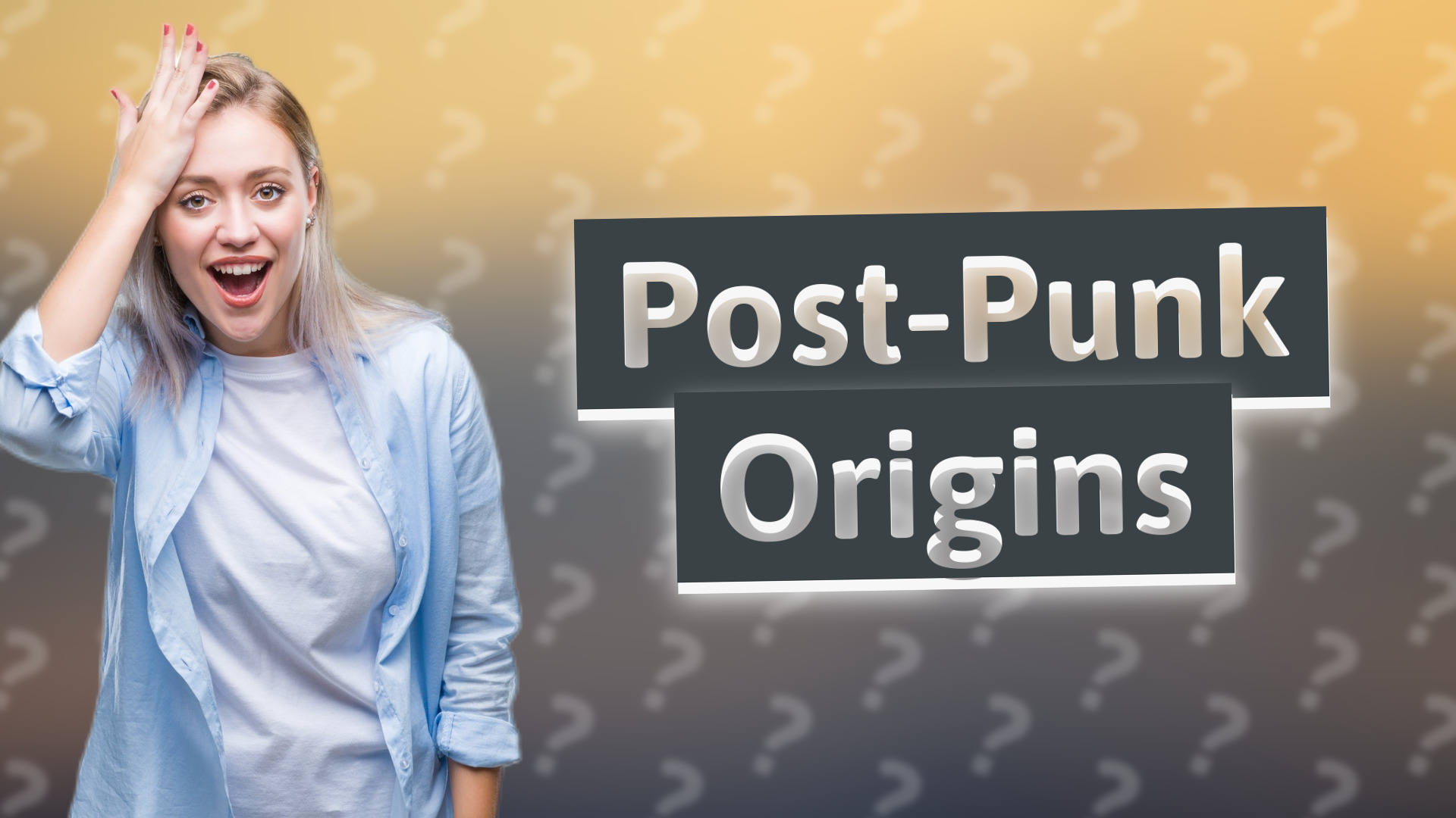 Post-Punk Origins
