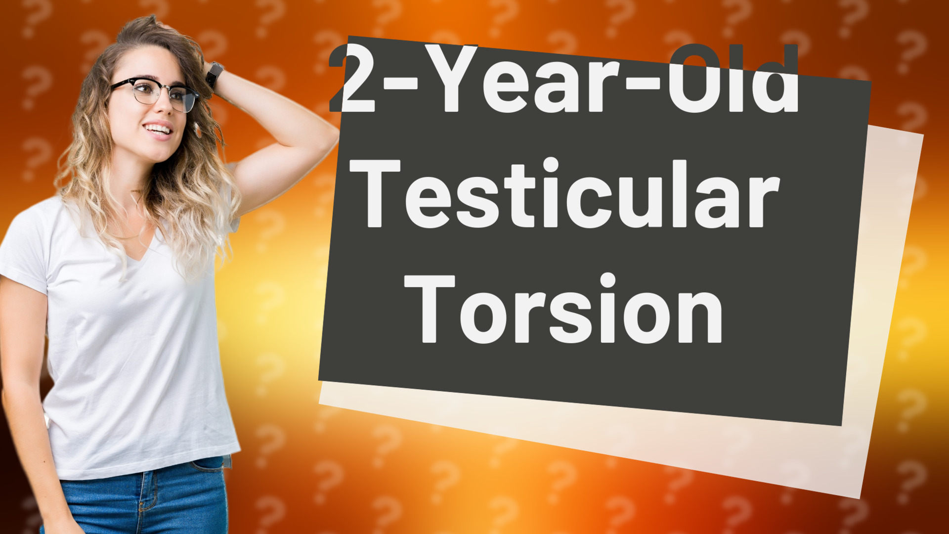 2-Year-Old Testicular Torsion