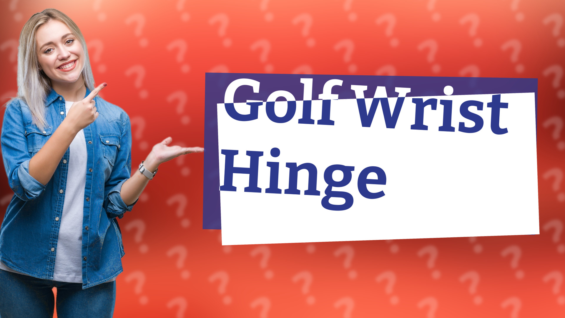 Golf Wrist Hinge