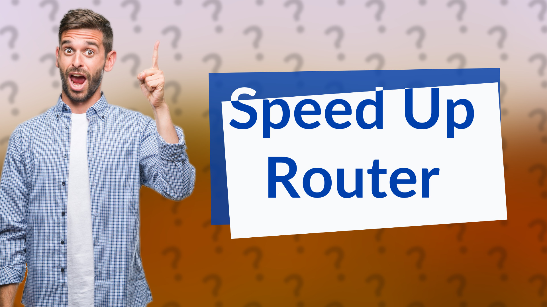 Speed Up Router