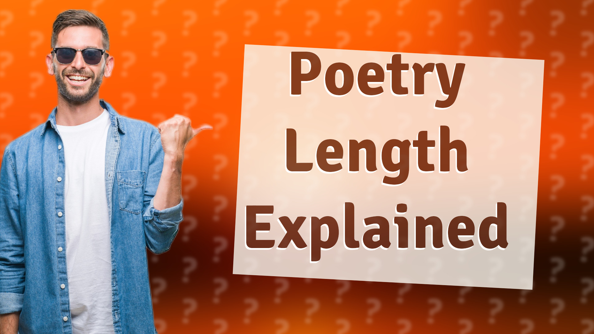 Poetry Length Explained