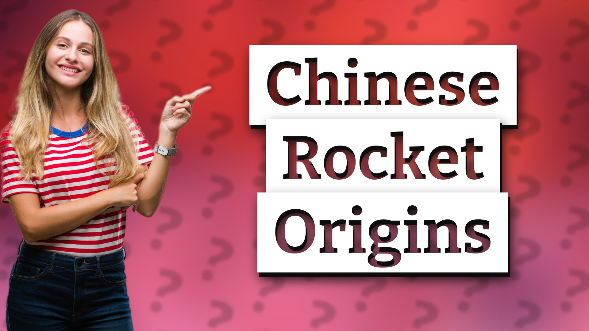 Chinese Rocket Origins