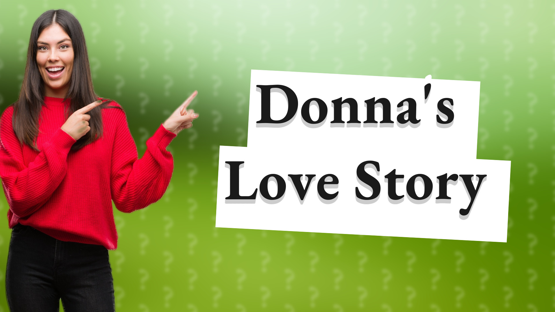 Donna's Love Story