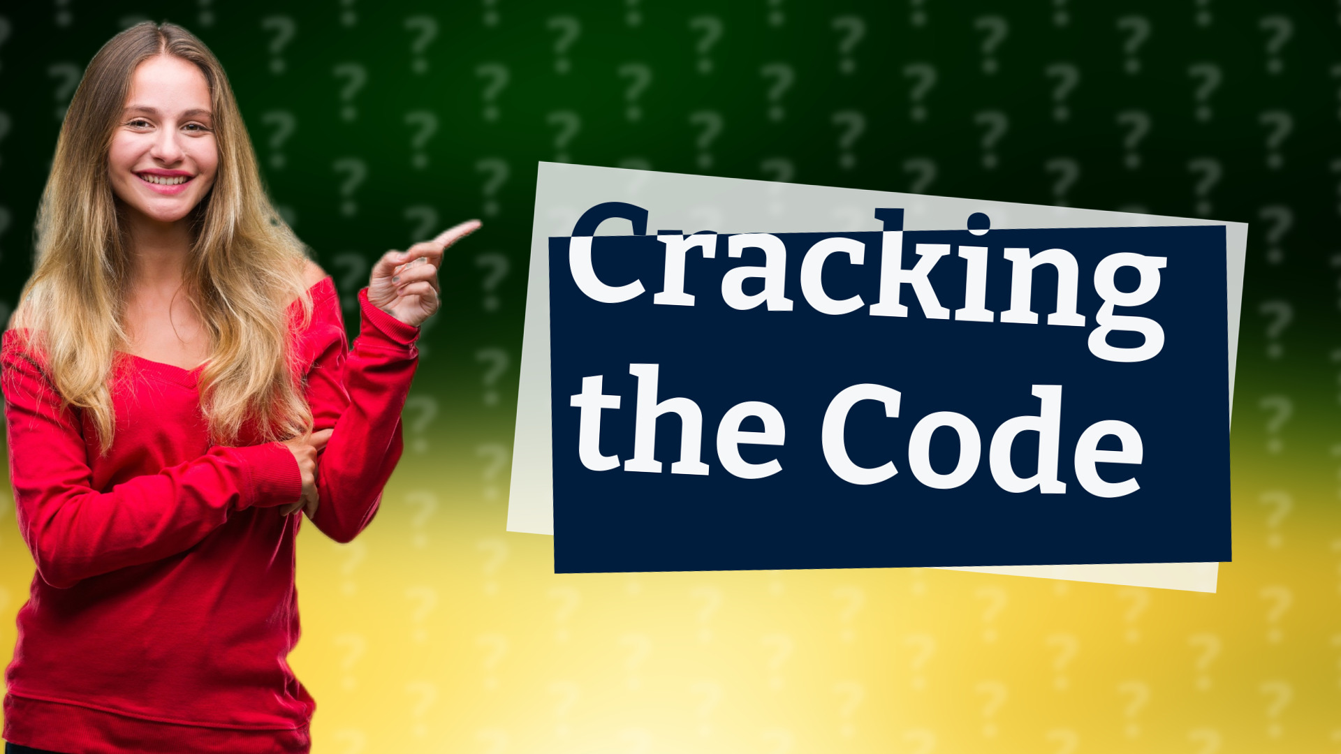Cracking the Code