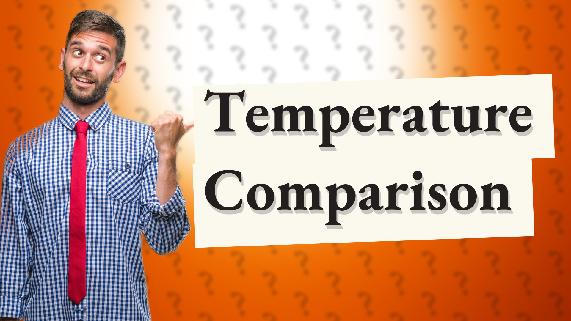 Temperature Comparison