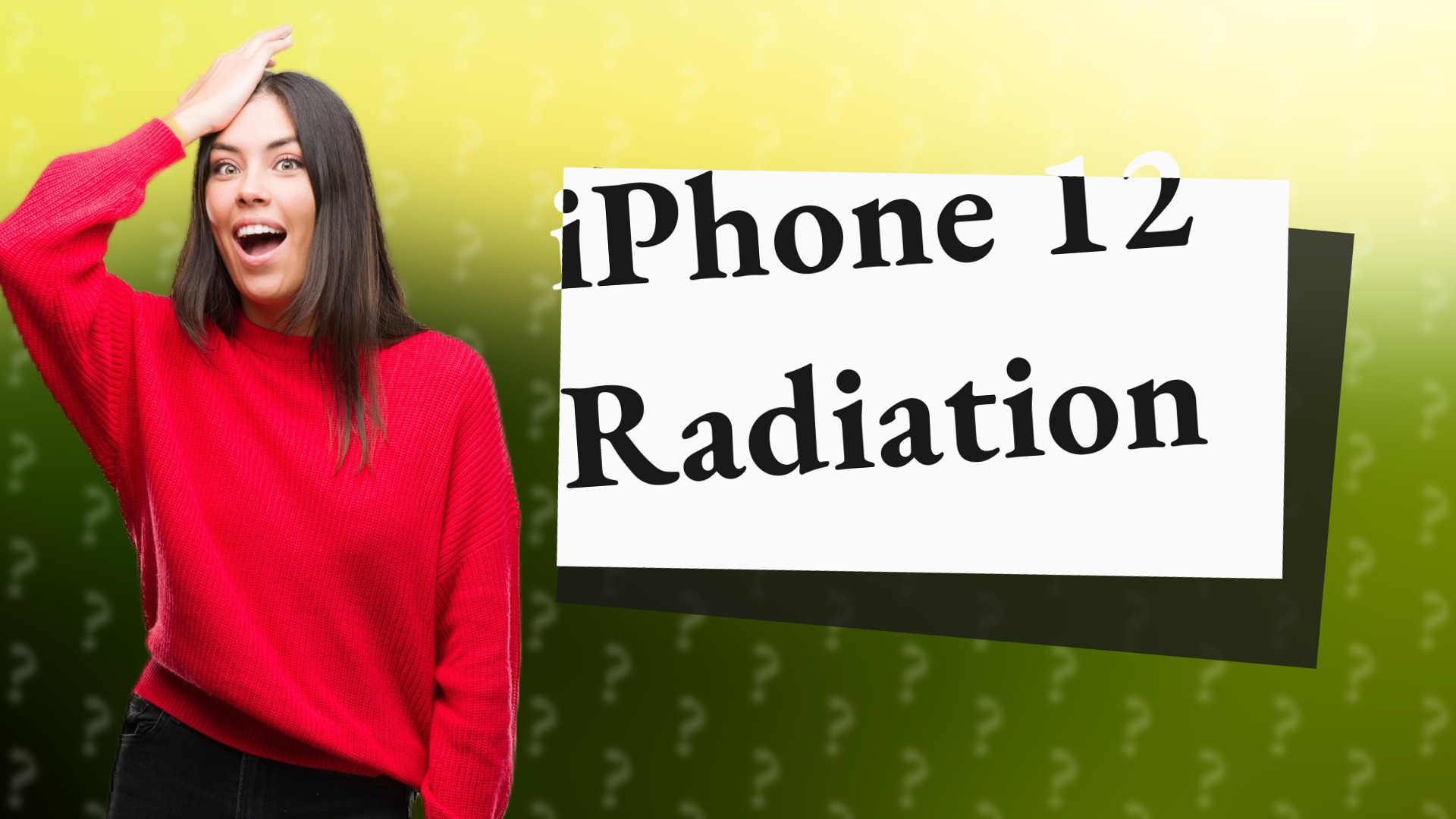 iPhone 12 Radiation